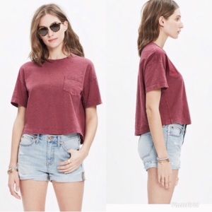 Madewell Garment Dyed Pocket Tee